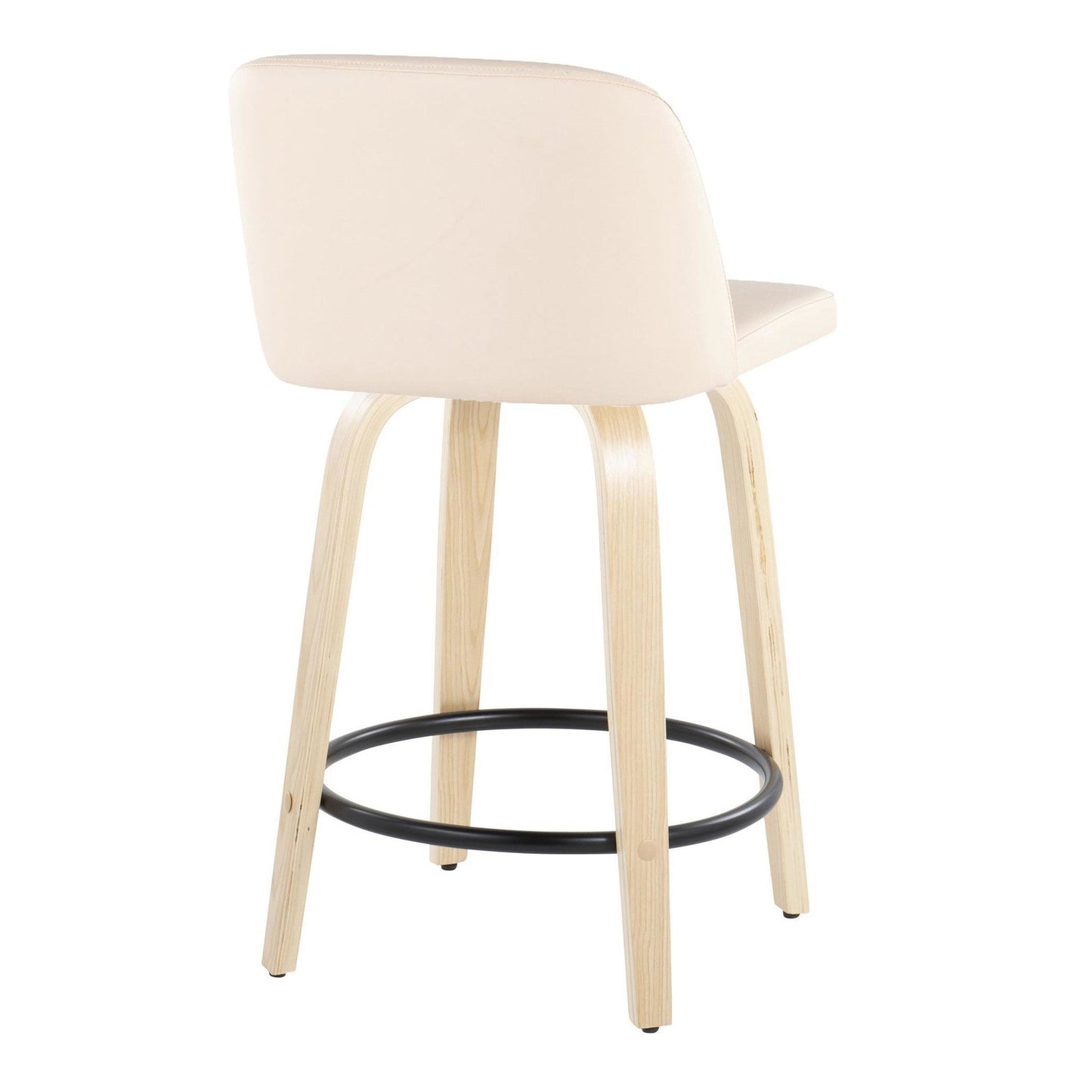 Majestic Office Furniture 24" Fixed-Height Counter Stool - Set of 2