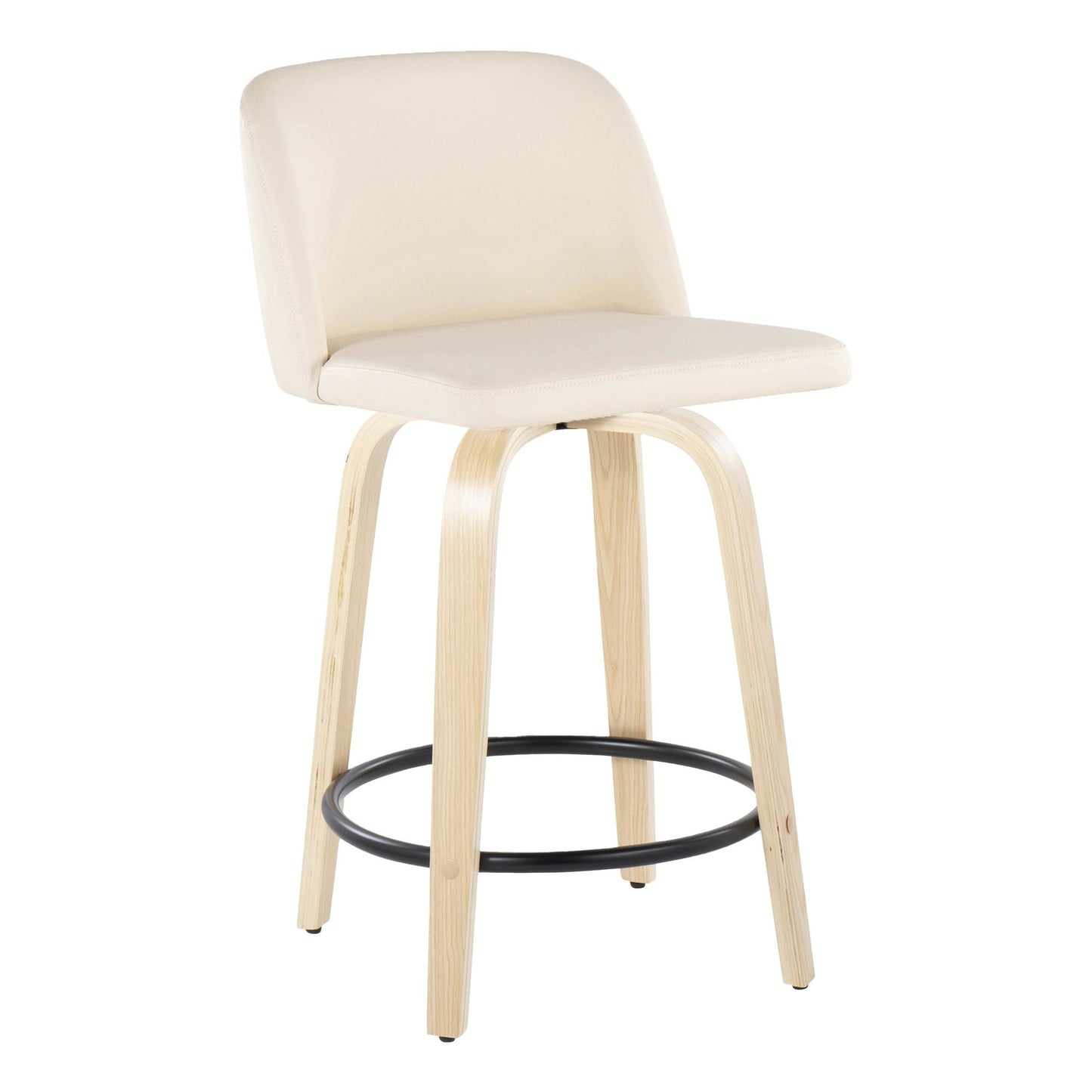 Majestic Office Furniture 24" Fixed-Height Counter Stool - Set of 2