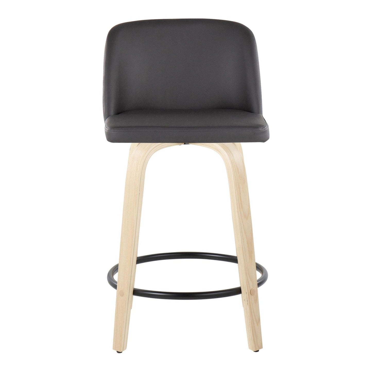 Majestic Office Furniture 24" Fixed-Height Counter Stool - Set of 2