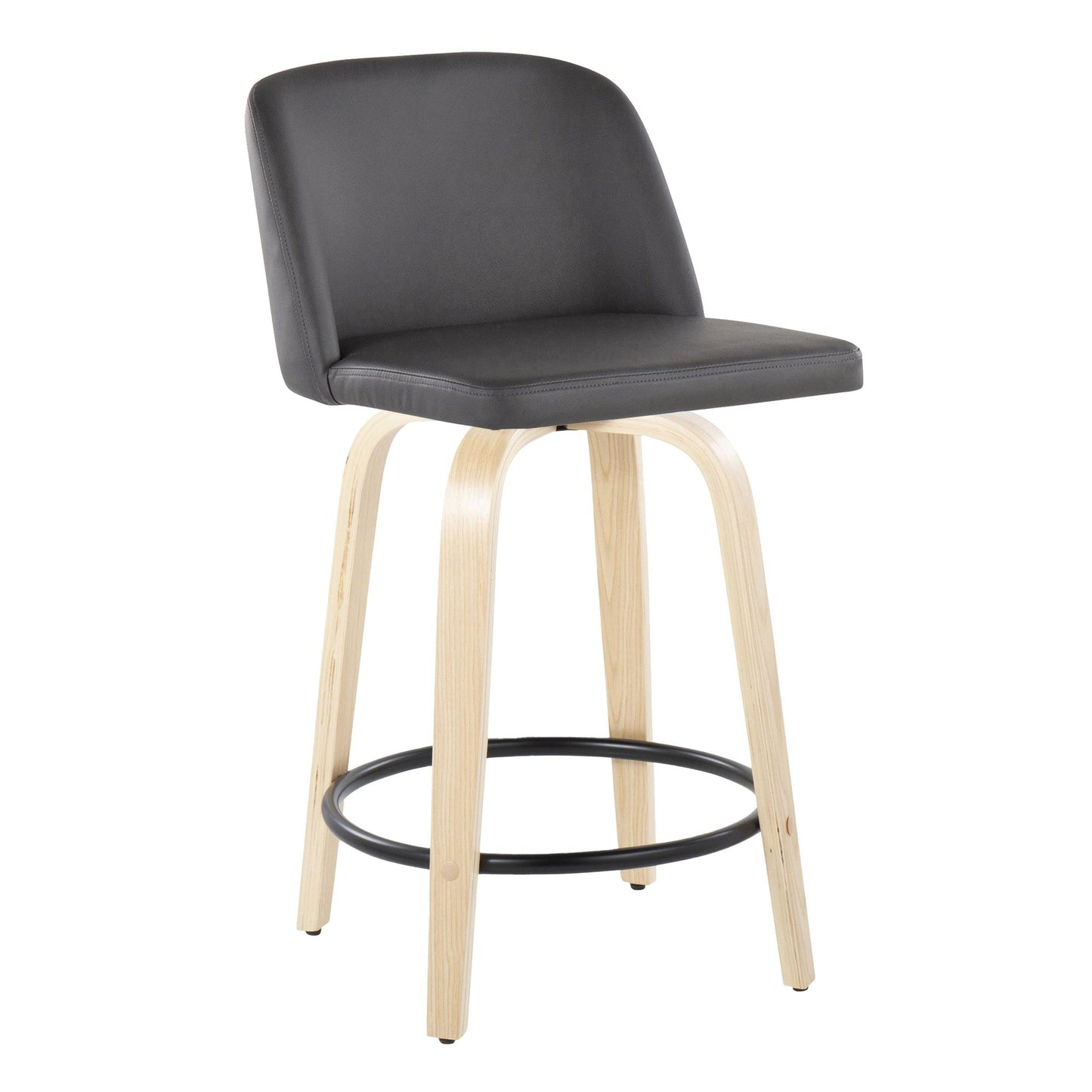 Majestic Office Furniture 24" Fixed-Height Counter Stool - Set of 2