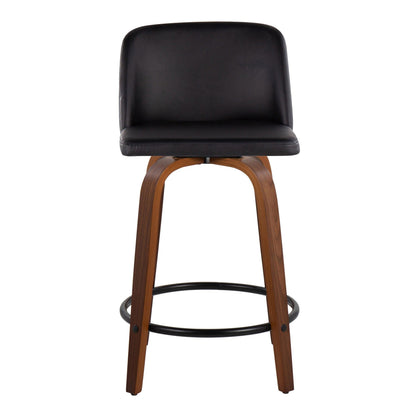 Majestic Office Furniture 24" Fixed-Height Counter Stool - Set of 2