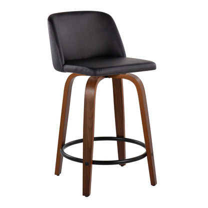 Majestic Office Furniture 24" Fixed-Height Counter Stool - Set of 2