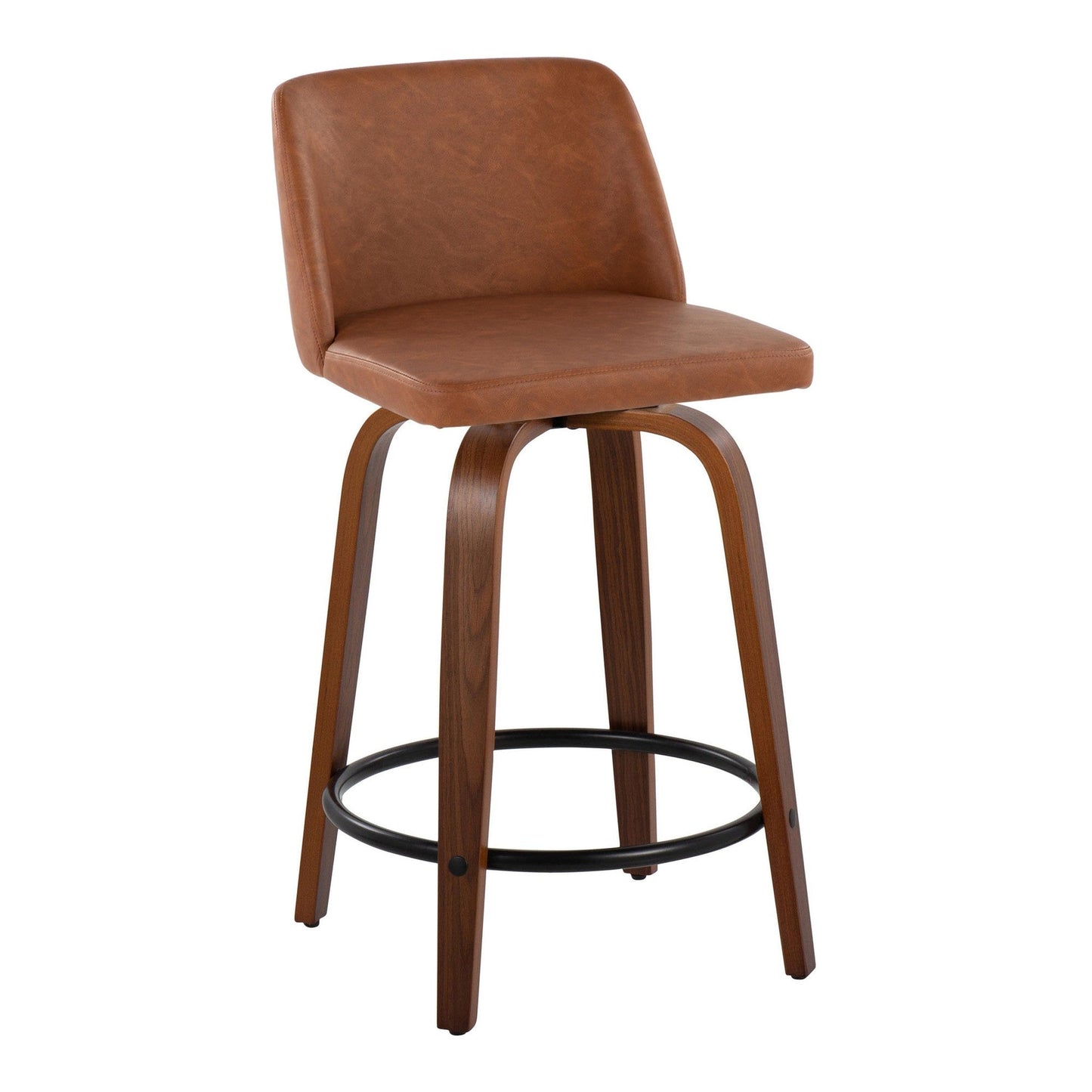 Majestic Office Furniture 24" Fixed-Height Counter Stool - Set of 2