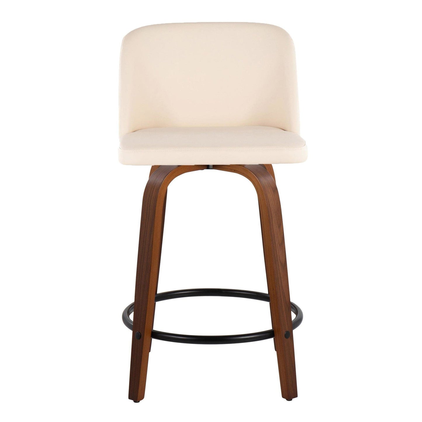 Majestic Office Furniture 24" Fixed-Height Counter Stool - Set of 2