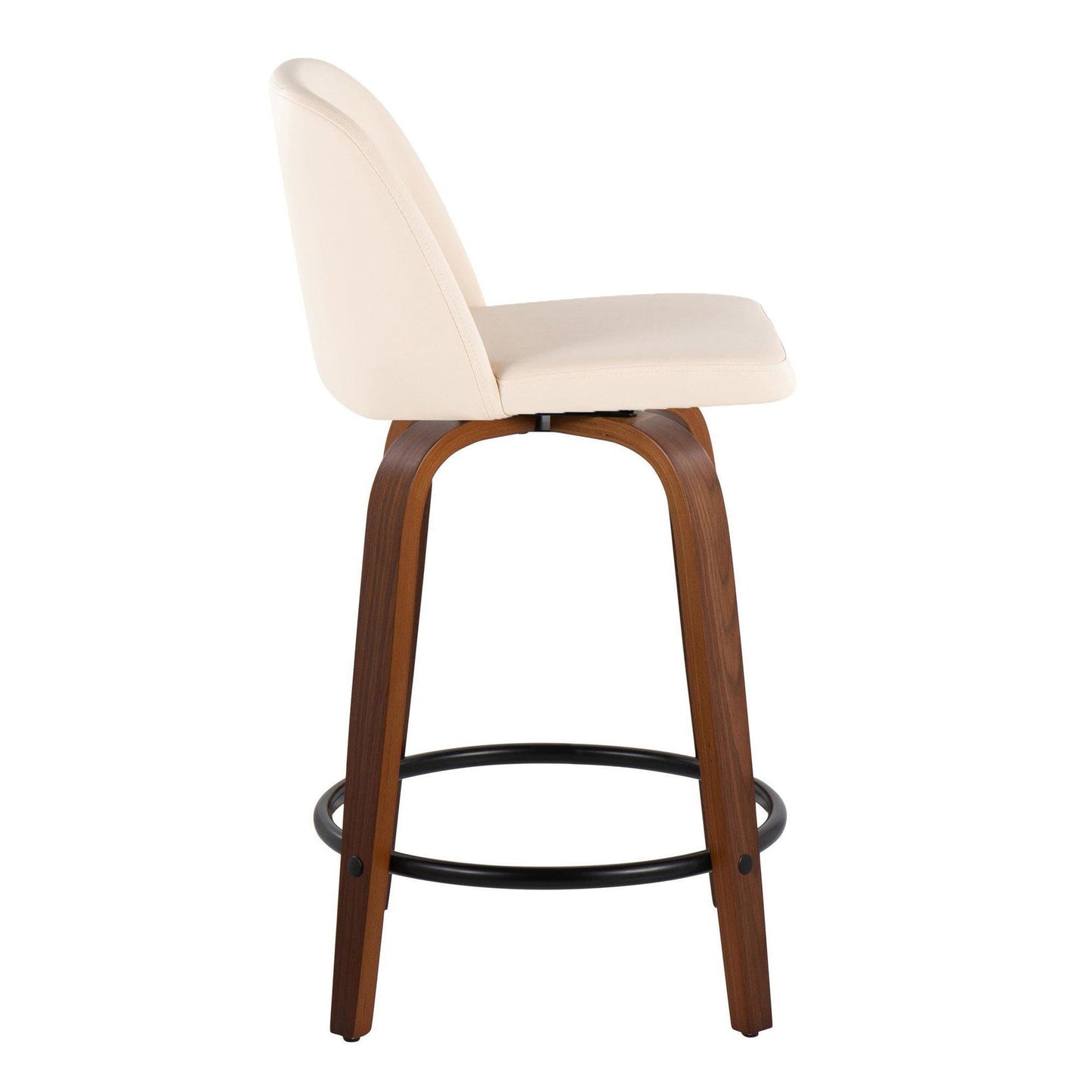 Majestic Office Furniture 24" Fixed-Height Counter Stool - Set of 2