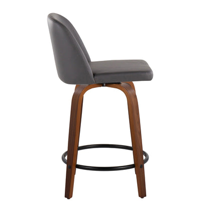 Majestic Office Furniture 24" Fixed-Height Counter Stool - Set of 2