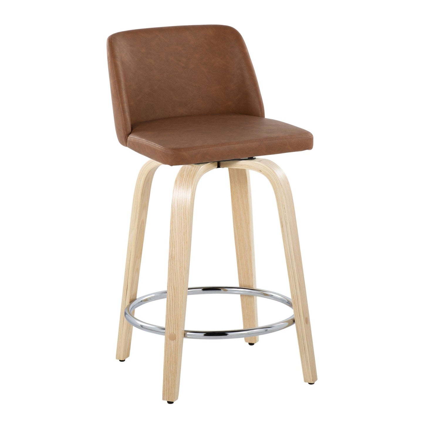 Majestic Office Furniture 24" Fixed-Height Counter Stool - Set of 2