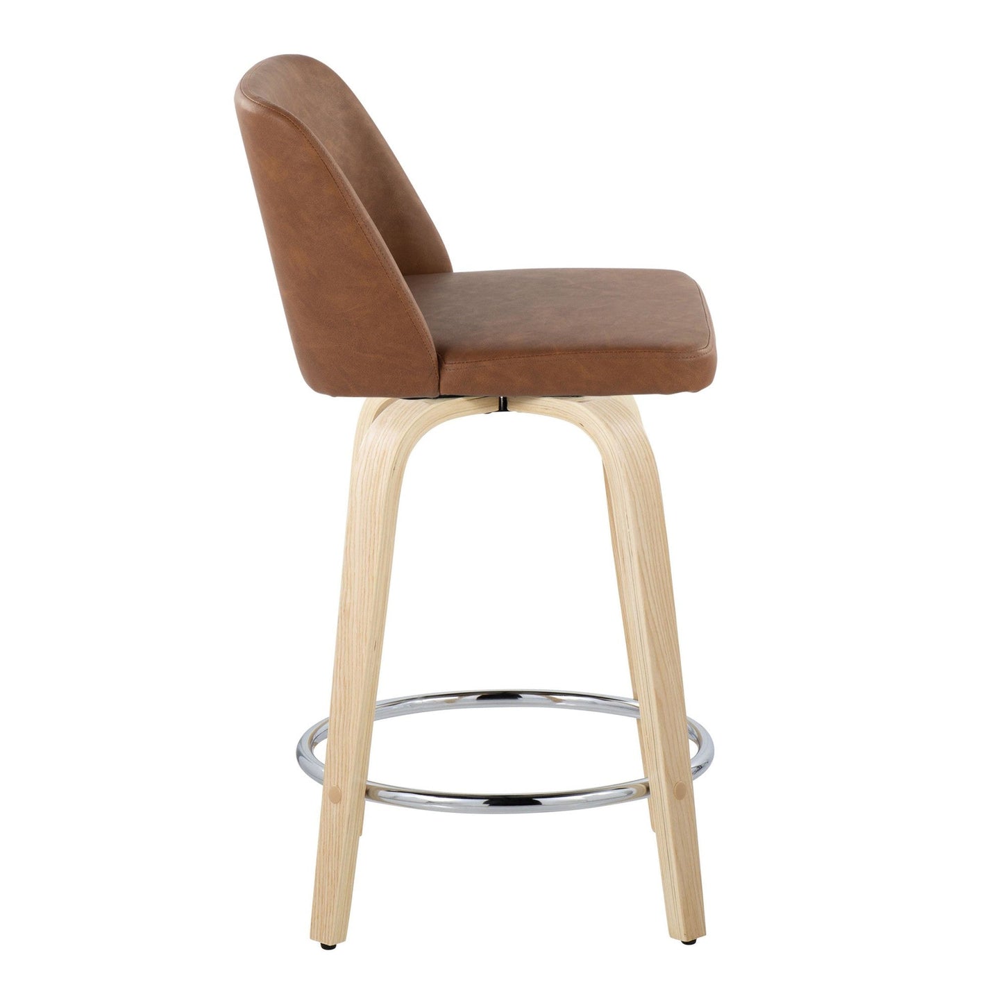 Majestic Office Furniture 24" Fixed-Height Counter Stool - Set of 2