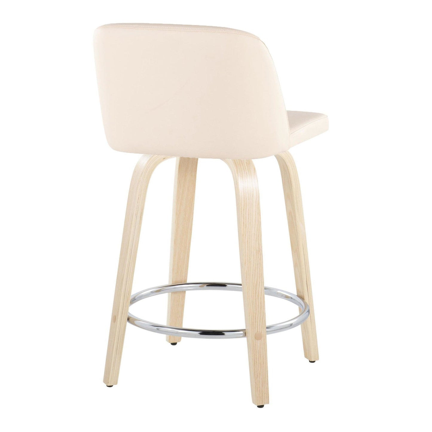Majestic Office Furniture 24" Fixed-Height Counter Stool - Set of 2