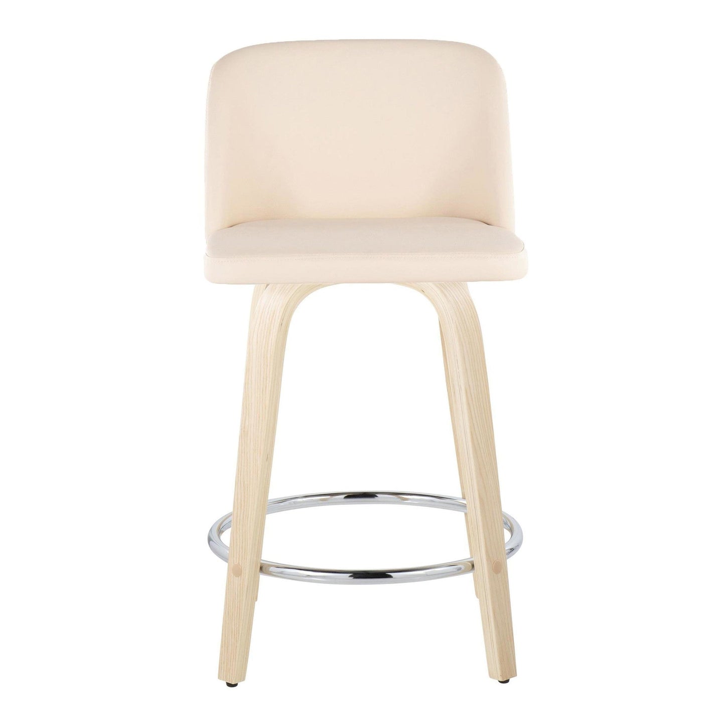 Majestic Office Furniture 24" Fixed-Height Counter Stool - Set of 2