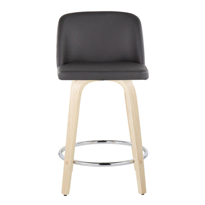 Majestic Office Furniture 24" Fixed-Height Counter Stool - Set of 2