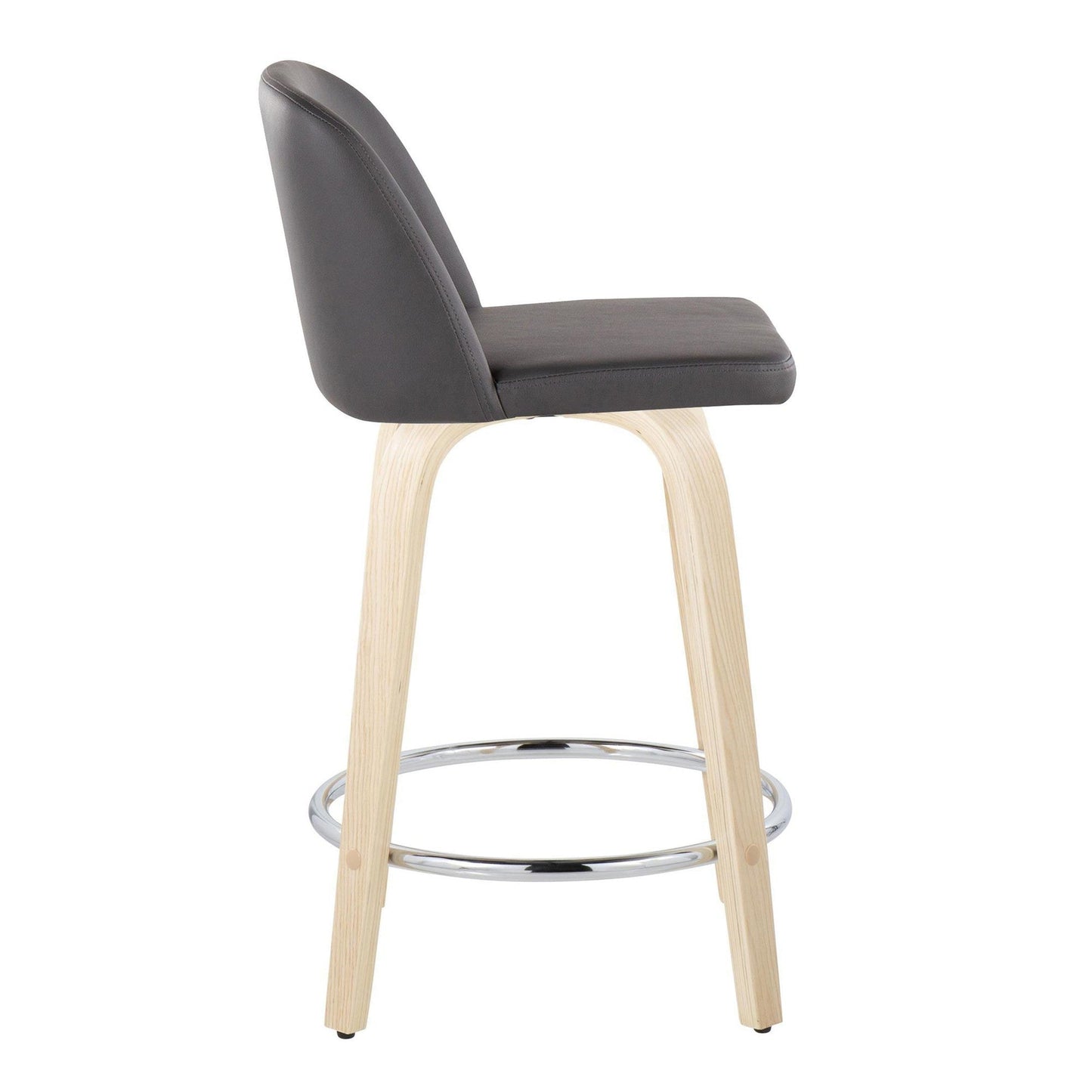 Majestic Office Furniture 24" Fixed-Height Counter Stool - Set of 2