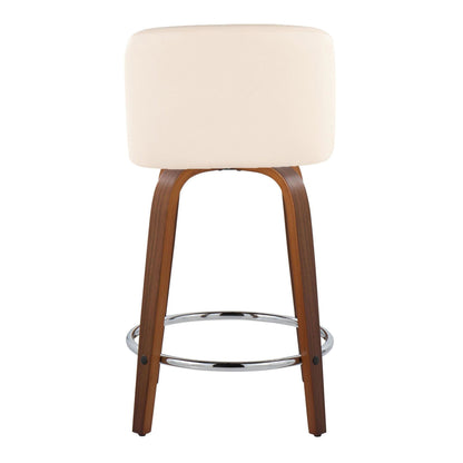 Majestic Office Furniture 24" Fixed-Height Counter Stool - Set of 2