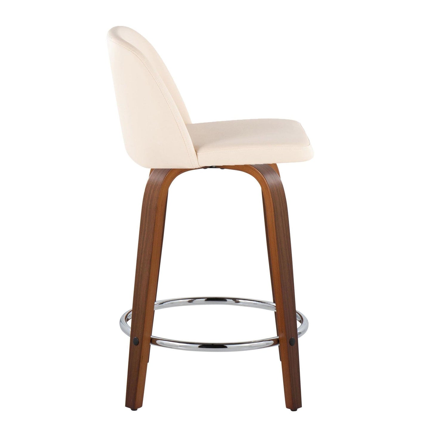 Majestic Office Furniture 24" Fixed-Height Counter Stool - Set of 2
