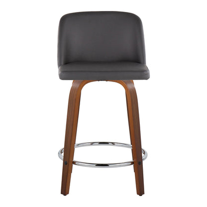 Majestic Office Furniture 24" Fixed-Height Counter Stool - Set of 2