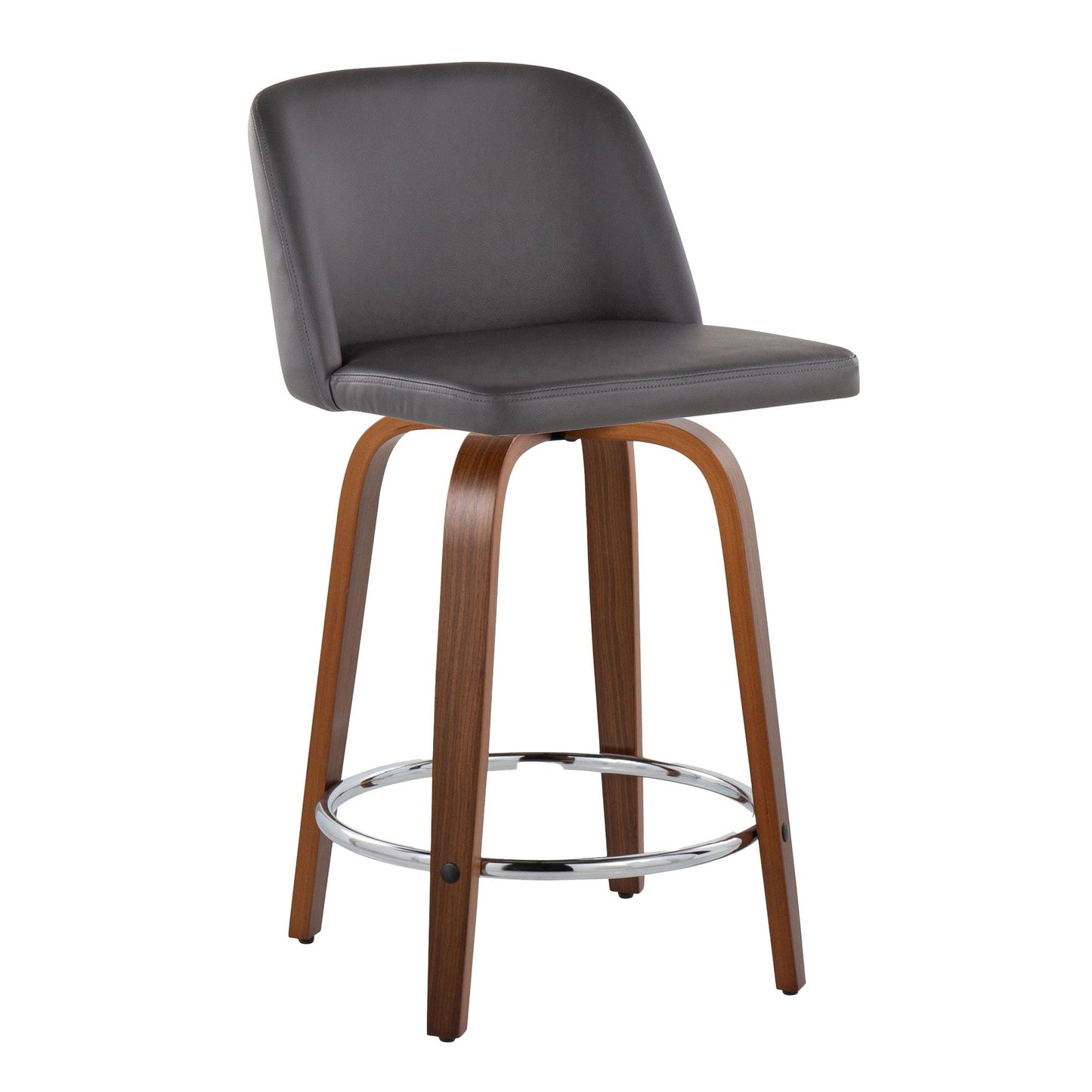 Majestic Office Furniture 24" Fixed-Height Counter Stool - Set of 2