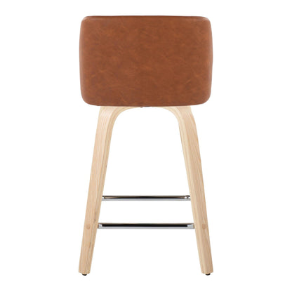Majestic Office Furniture 24" Fixed-Height Counter Stool - Set of 2