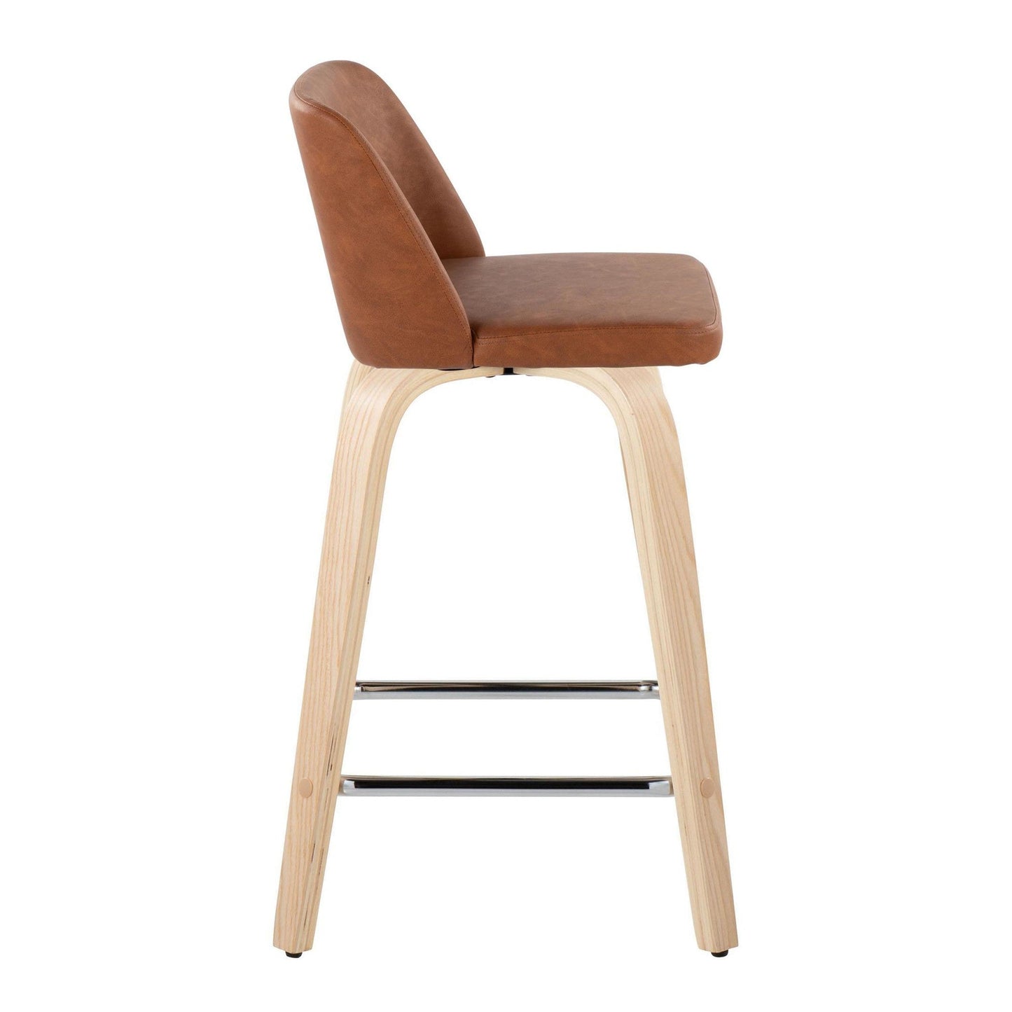 Majestic Office Furniture 24" Fixed-Height Counter Stool - Set of 2