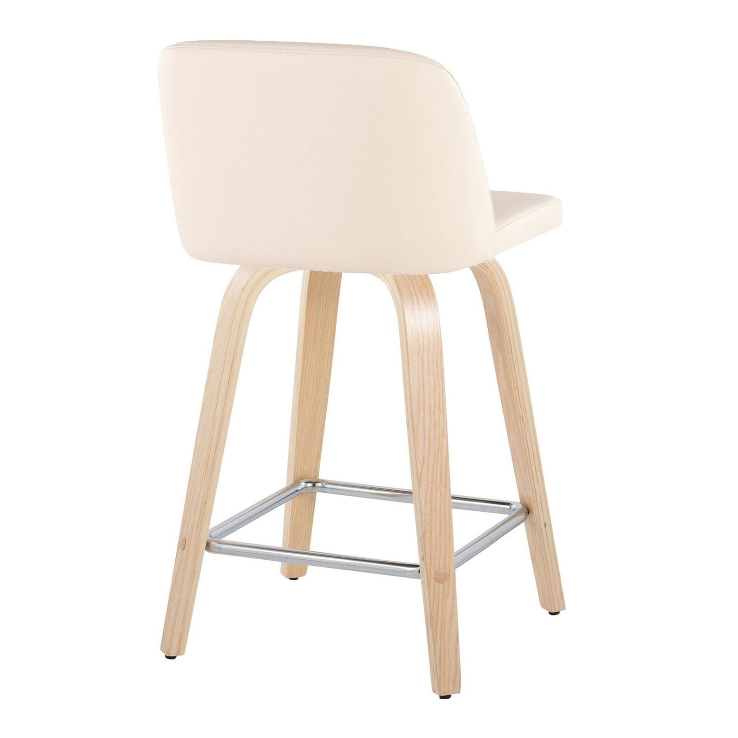 Majestic Office Furniture 24" Fixed-Height Counter Stool - Set of 2