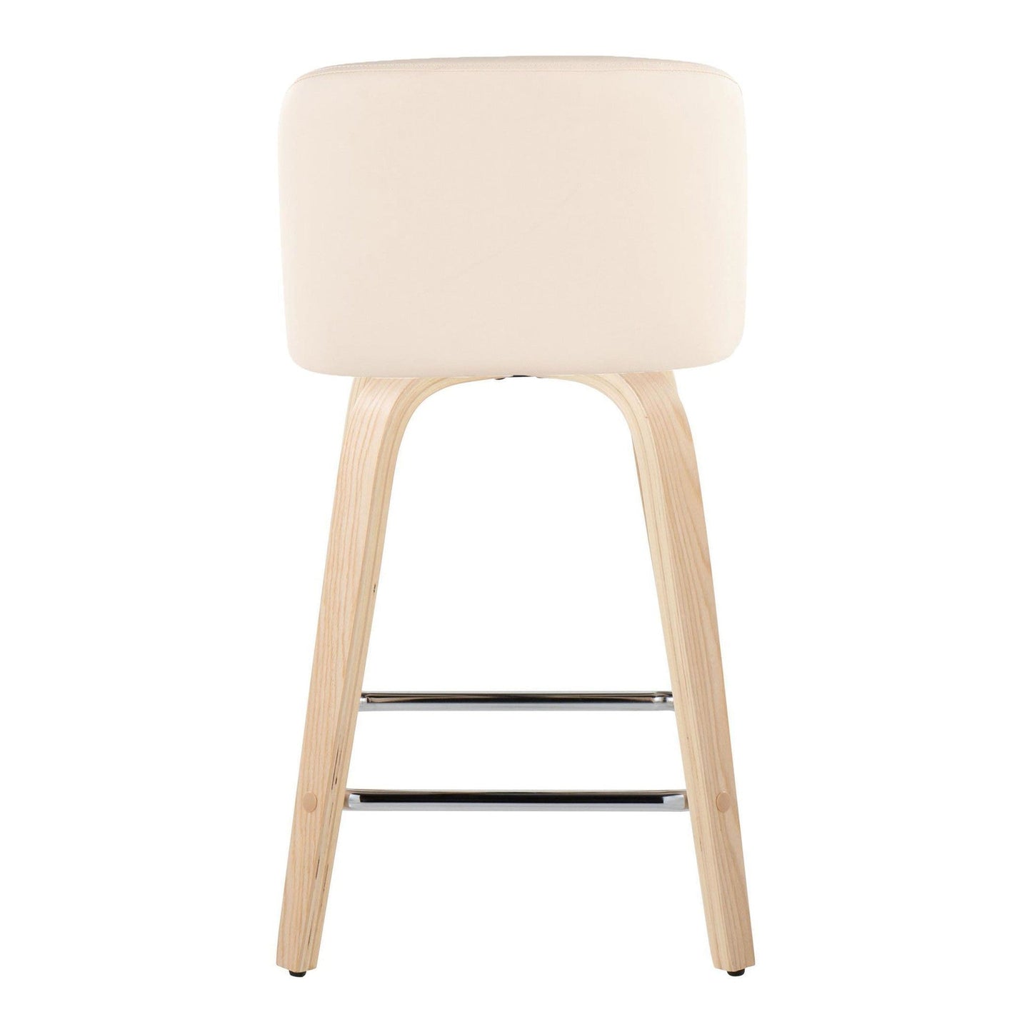 Majestic Office Furniture 24" Fixed-Height Counter Stool - Set of 2