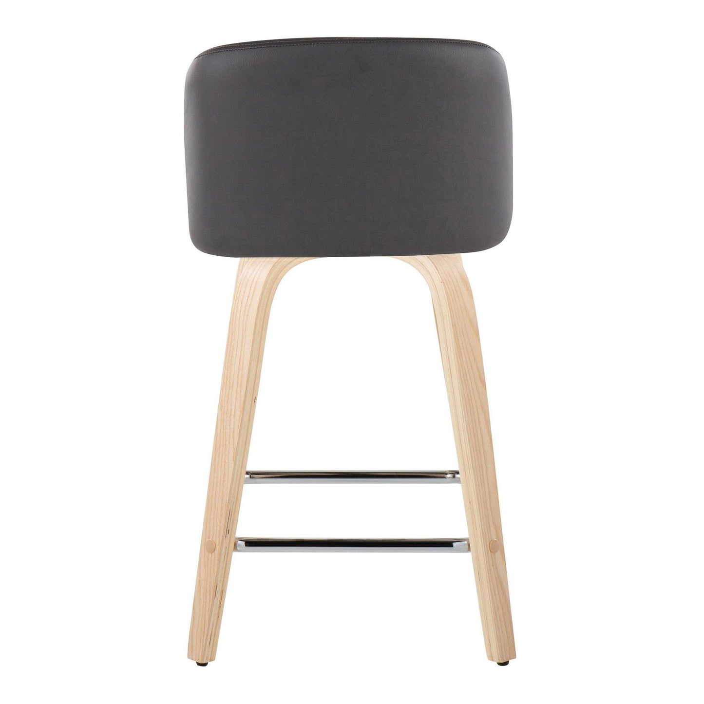 Majestic Office Furniture 24" Fixed-Height Counter Stool - Set of 2
