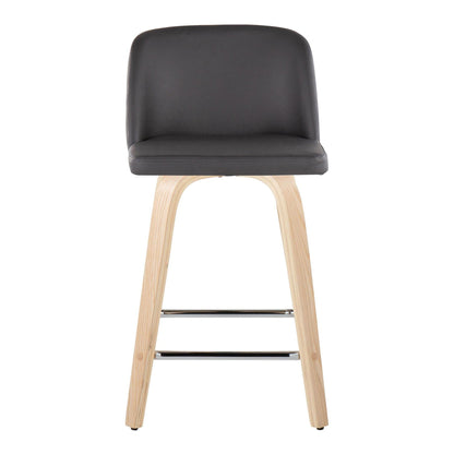 Majestic Office Furniture 24" Fixed-Height Counter Stool - Set of 2