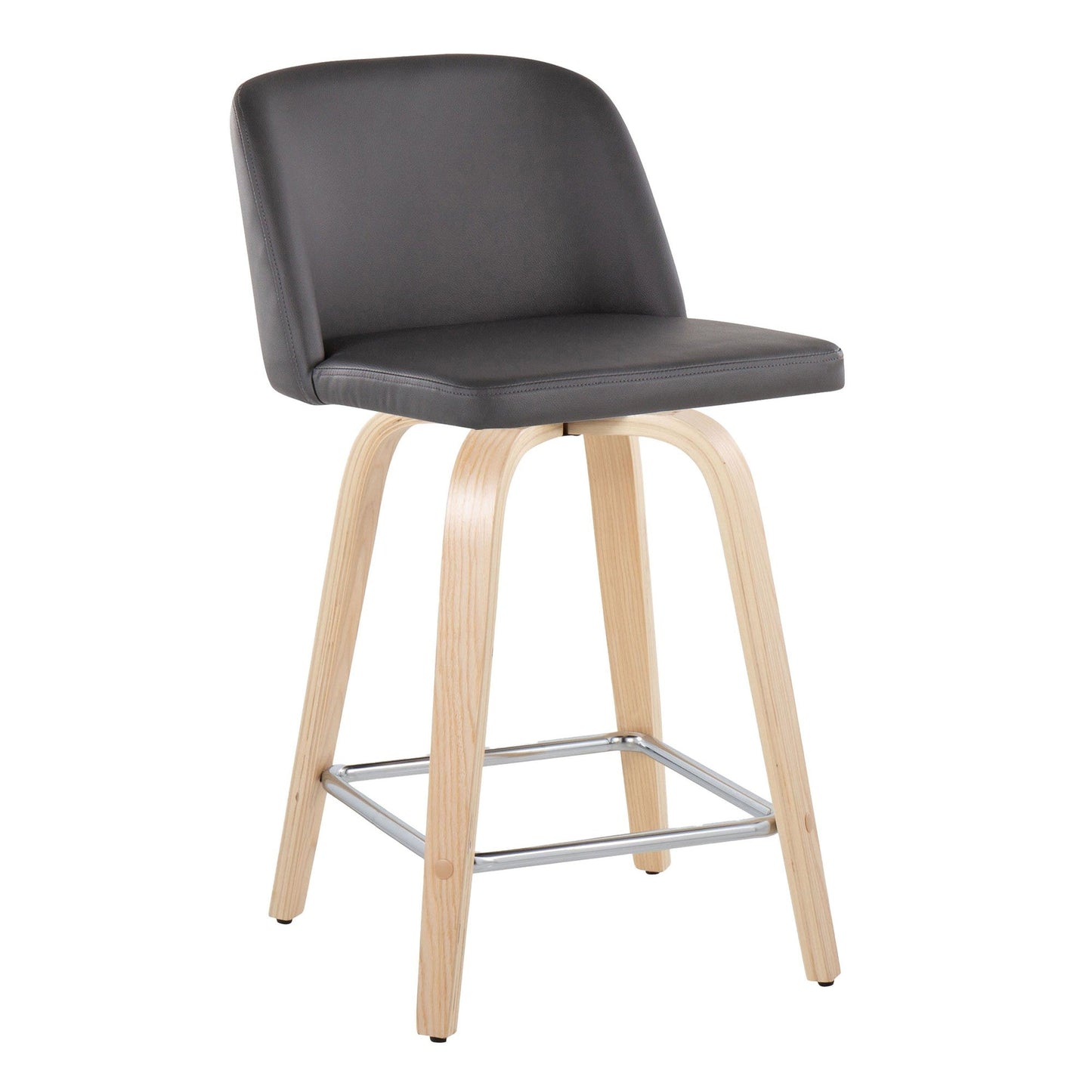 Majestic Office Furniture 24" Fixed-Height Counter Stool - Set of 2