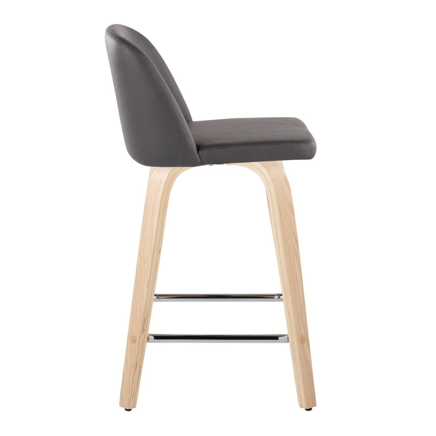 Majestic Office Furniture 24" Fixed-Height Counter Stool - Set of 2