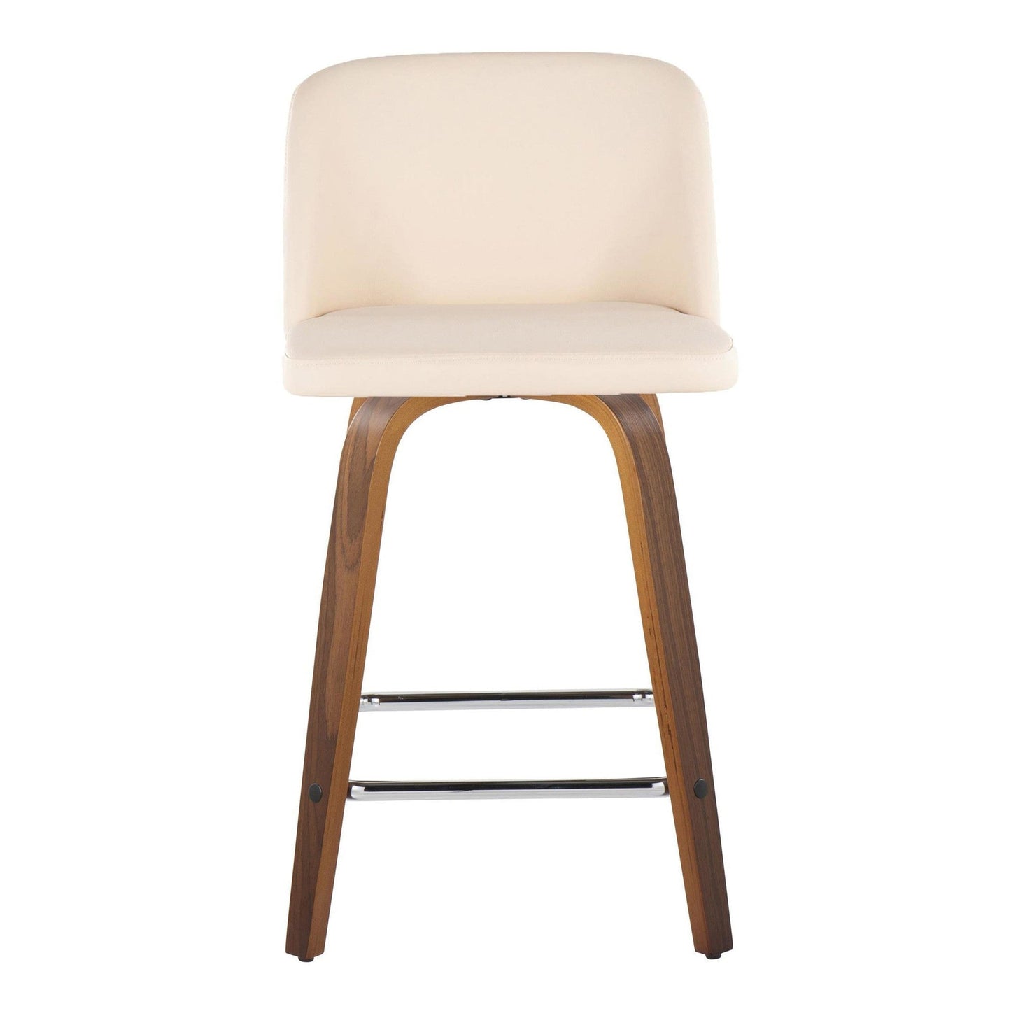 Majestic Office Furniture 24" Fixed-Height Counter Stool - Set of 2