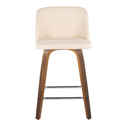 Majestic Office Furniture 24" Fixed-Height Counter Stool - Set of 2