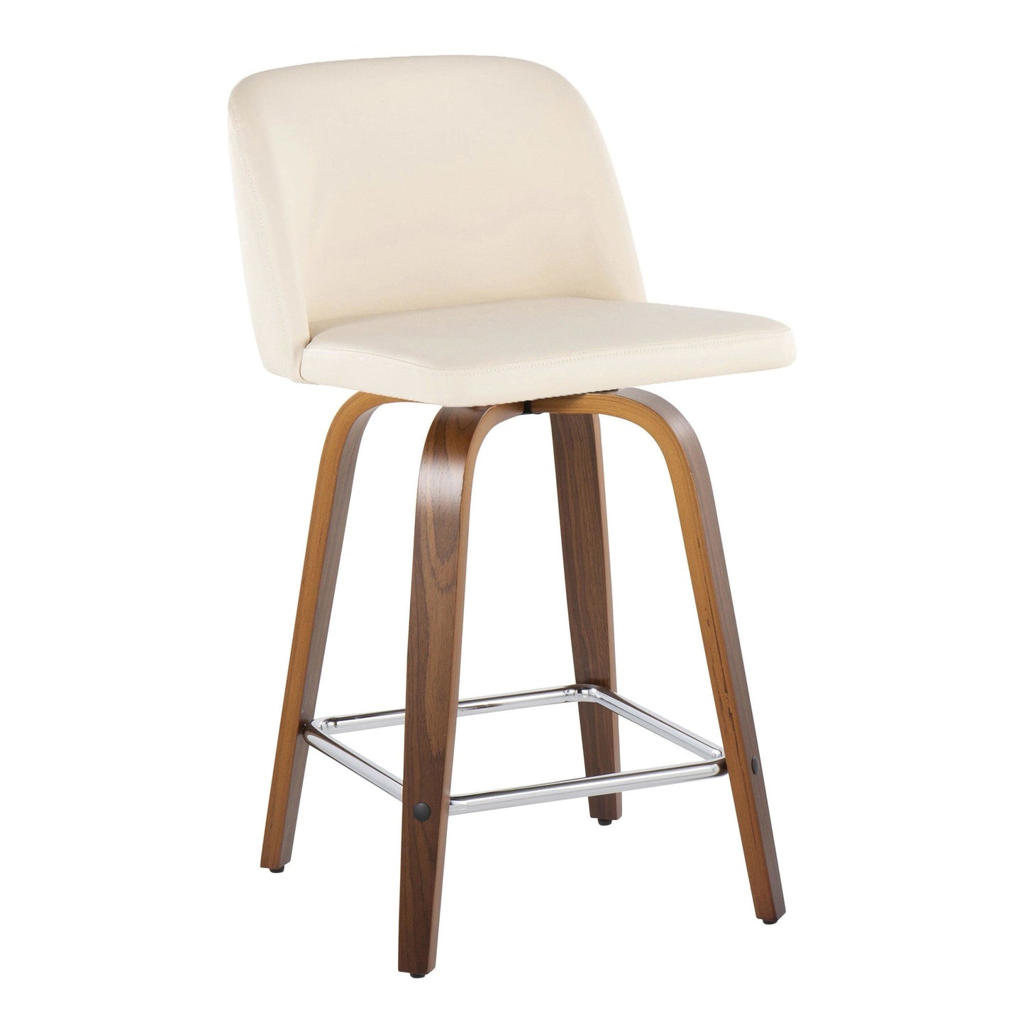Majestic Office Furniture 24" Fixed-Height Counter Stool - Set of 2