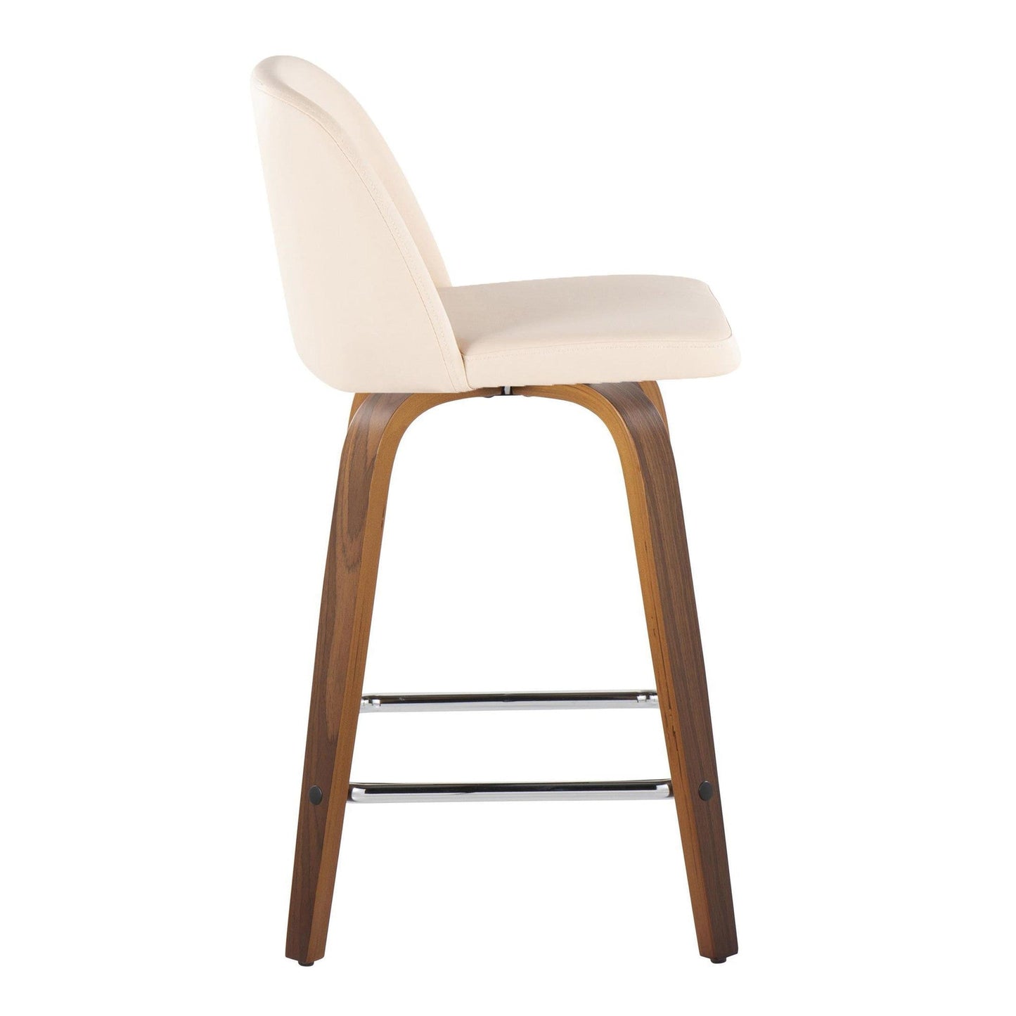 Majestic Office Furniture 24" Fixed-Height Counter Stool - Set of 2