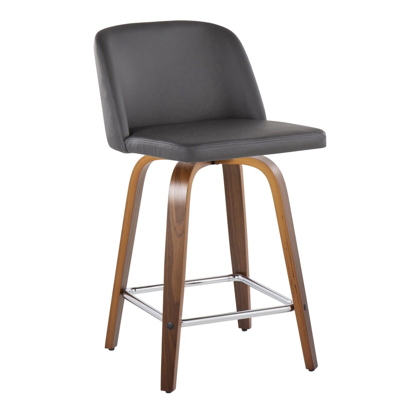 Majestic Office Furniture 24" Fixed-Height Counter Stool - Set of 2