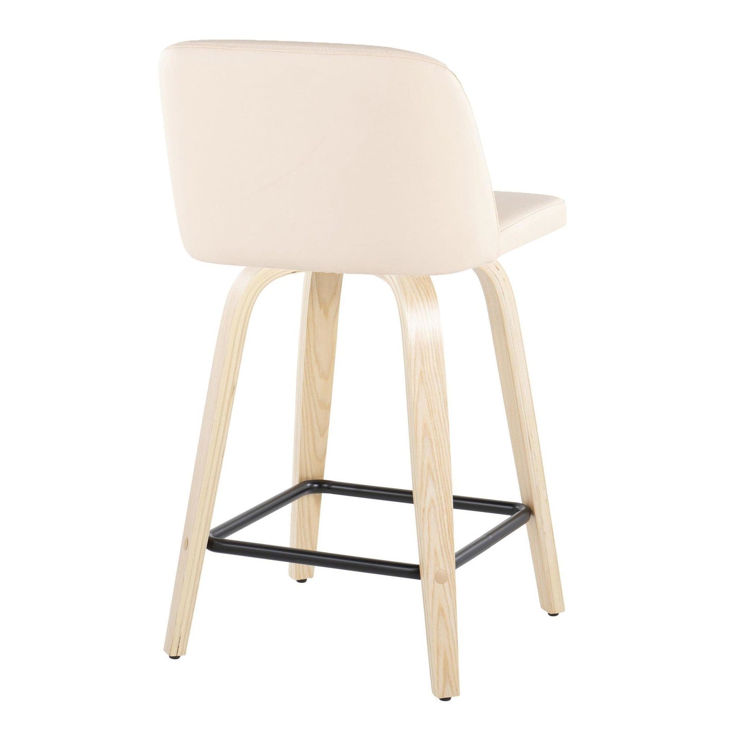 Majestic Office Furniture 24" Fixed-Height Counter Stool - Set of 2