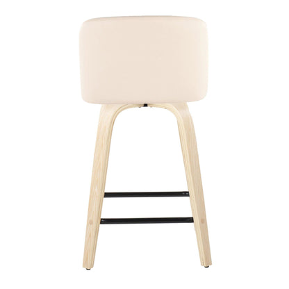 Majestic Office Furniture 24" Fixed-Height Counter Stool - Set of 2