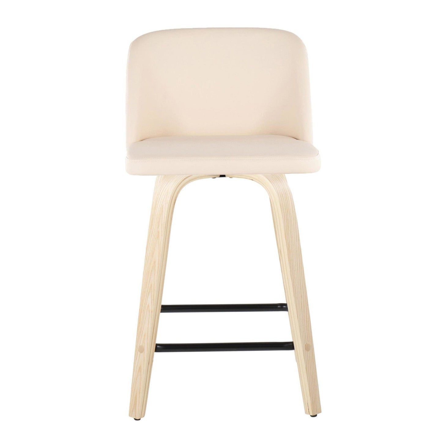 Majestic Office Furniture 24" Fixed-Height Counter Stool - Set of 2