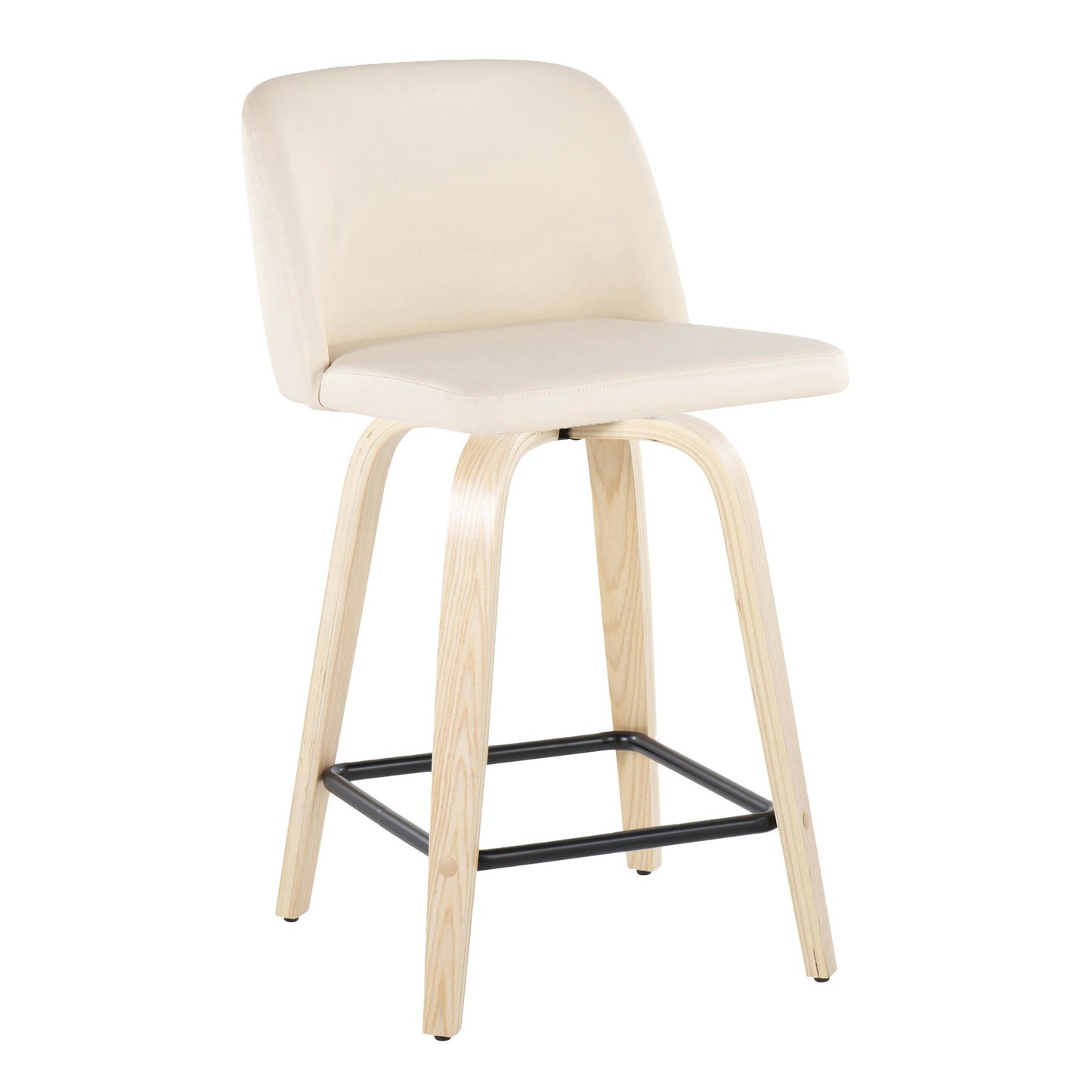 Majestic Office Furniture 24" Fixed-Height Counter Stool - Set of 2