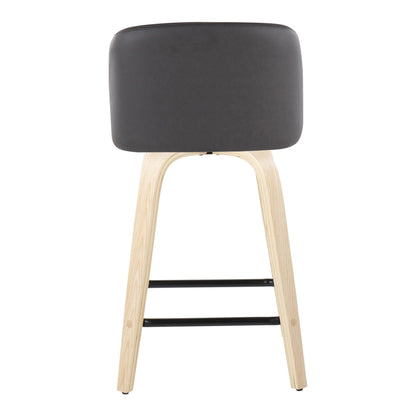 Majestic Office Furniture 24" Fixed-Height Counter Stool - Set of 2