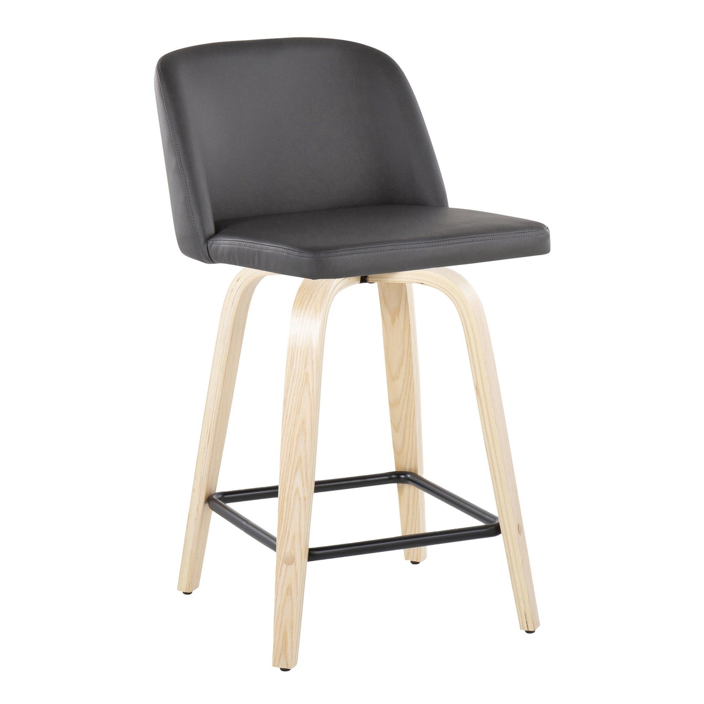 Majestic Office Furniture 24" Fixed-Height Counter Stool - Set of 2