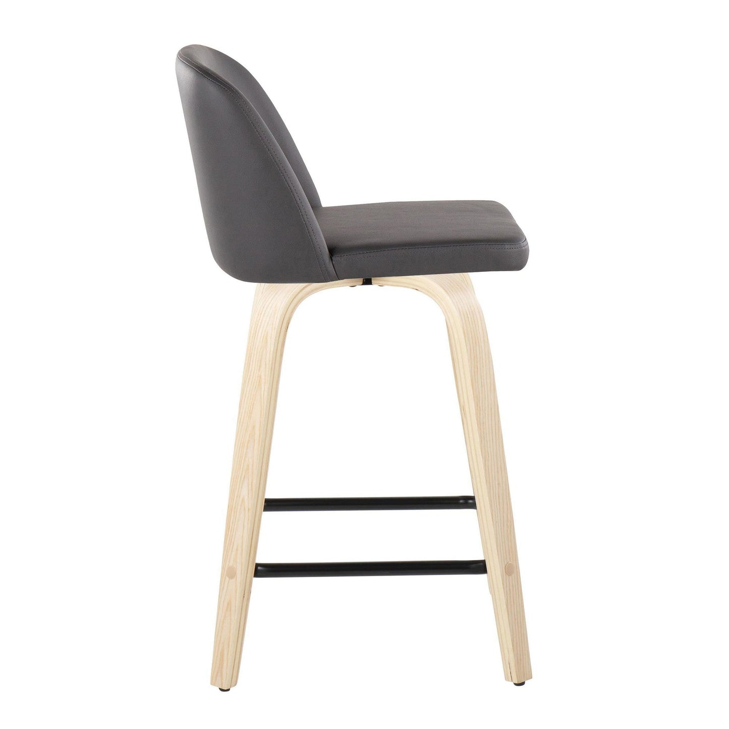 Majestic Office Furniture 24" Fixed-Height Counter Stool - Set of 2