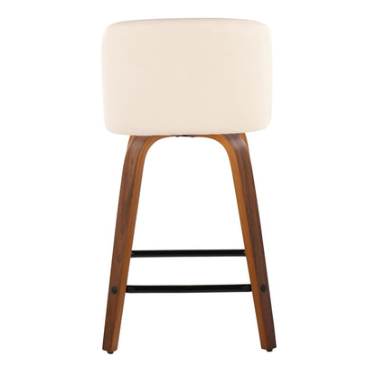 Majestic Office Furniture 24" Fixed-Height Counter Stool - Set of 2