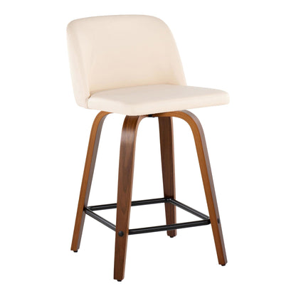 Majestic Office Furniture 24" Fixed-Height Counter Stool - Set of 2