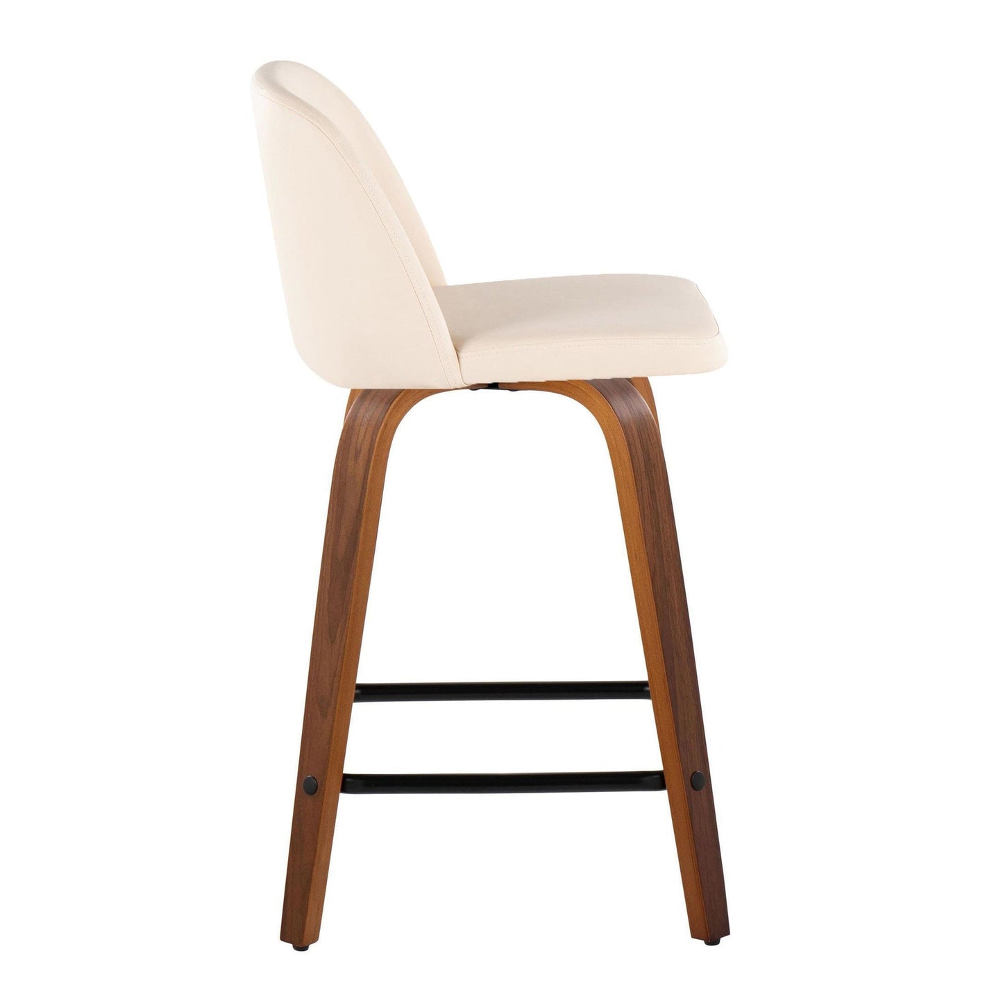Majestic Office Furniture 24" Fixed-Height Counter Stool - Set of 2