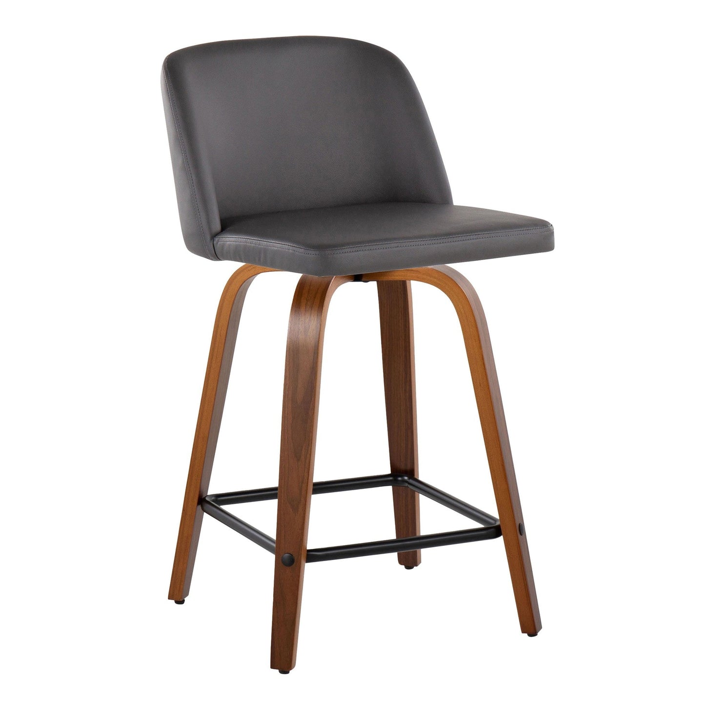 Majestic Office Furniture 24" Fixed-Height Counter Stool - Set of 2