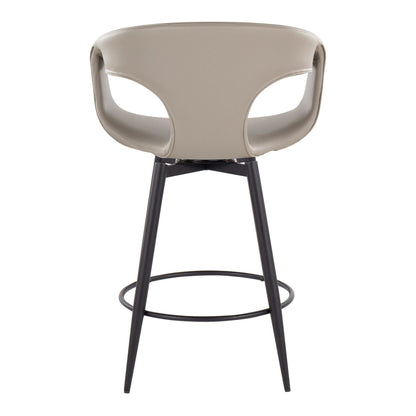 Majestic Office Furniture 25" Fixed-Height Counter Stool - Set of 2