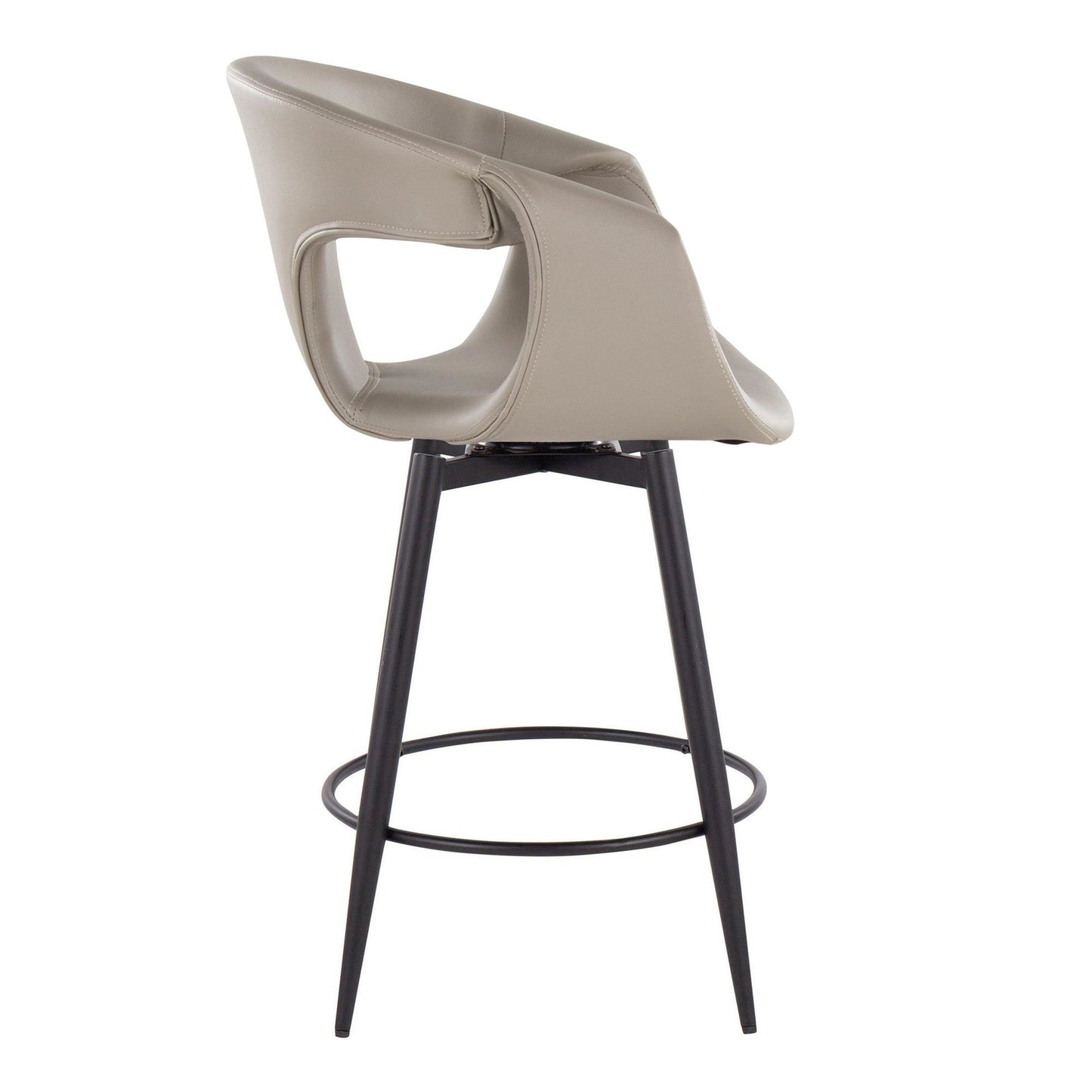 Majestic Office Furniture 25" Fixed-Height Counter Stool - Set of 2