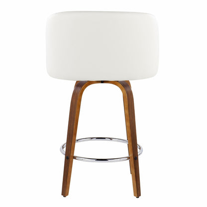 Majestic Office Furniture 25" Fixed-Height Counter Stool - Set of 2