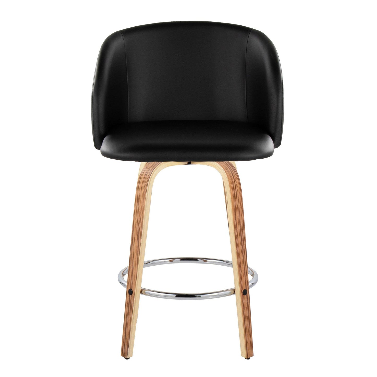 Majestic Office Furniture 25" Fixed-Height Counter Stool - Set of 2