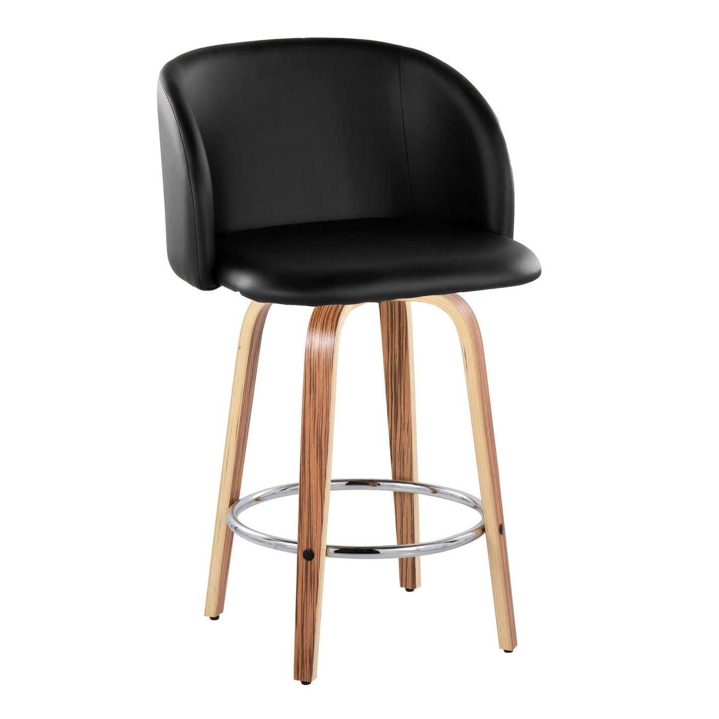 Majestic Office Furniture 25" Fixed-Height Counter Stool - Set of 2