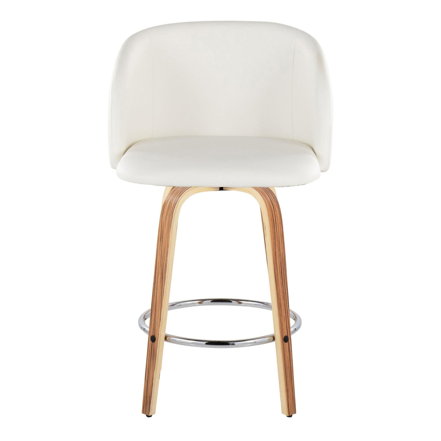Majestic Office Furniture 25" Fixed-Height Counter Stool - Set of 2